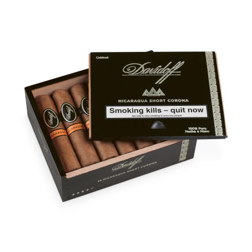Davidoff Nicaragua Short Corona Cello – Box of 14 Cigars