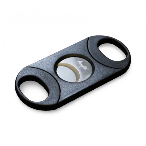Angelo Black Plastic Cigar Cutter - 64 Ring Gauge