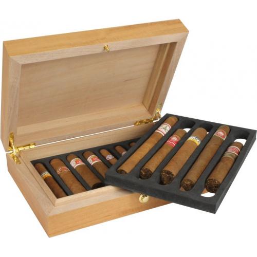 Adorini Travel Cedro Cigar Humidor - 10 Cigar Capacity