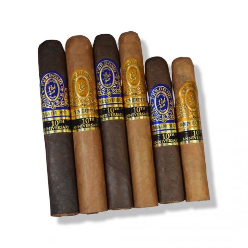 Perdomo 10th Anniversary Selection Sampler - 6 Cigars