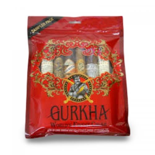 Gurkha Nicaraguan Toro Selection Sampler Bag - 6 Cigars (Red)