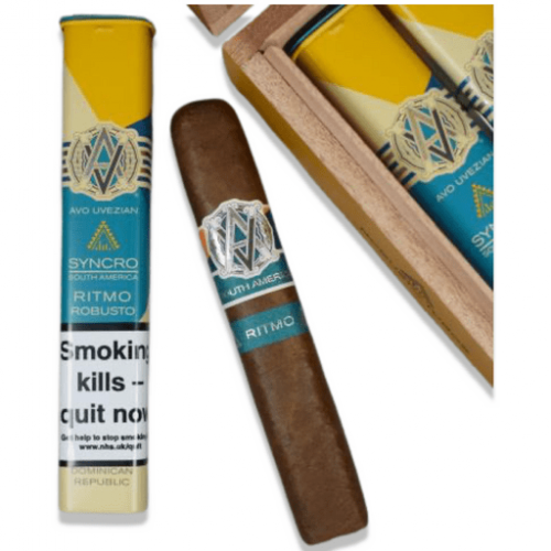 AVO Syncro Ritmo Box Pressed Robusto Tubed Cigar - 1 Single