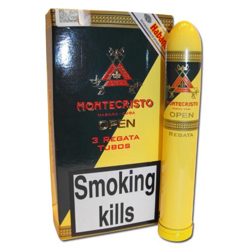 Montecristo Open Regata Tubed Cigar – Pack of 3