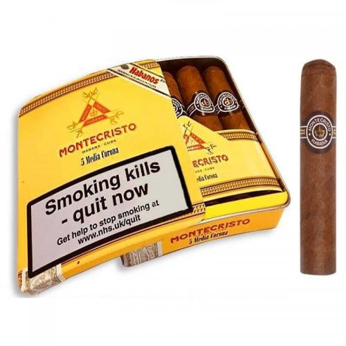 Montecristo Media Corona Cigar – Tin of 5