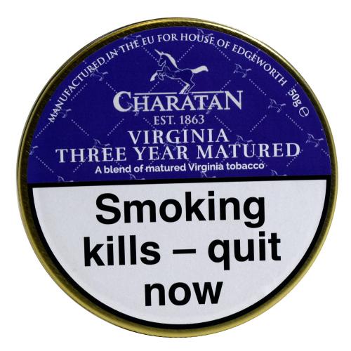 Charatan Virginia Three Year Matured Pipe Tobacco 50g (Tin)