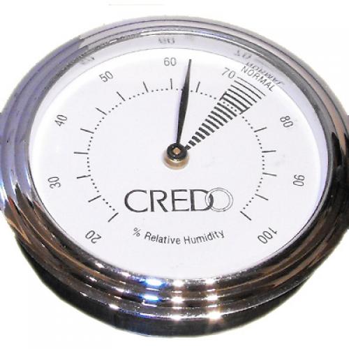 Credo Hygrometer Chrome (55mm)