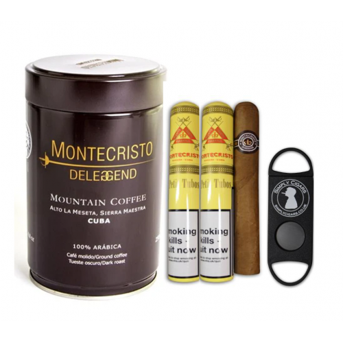 Montecristo Coffee & Petit Tubos Cigar Sampler