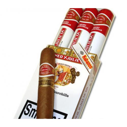 Romeo y Julieta Short Churchill Tubo - Pack of 3